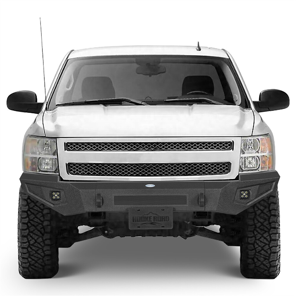 Front Rear Bumper Reinforcement w/ LED Light Fit 2007-2013 Chevy Silverado 1500 Front Rear Bumper Reinforcement w/ LED Light Fit 2007-2013 Chevy Silverado 1500