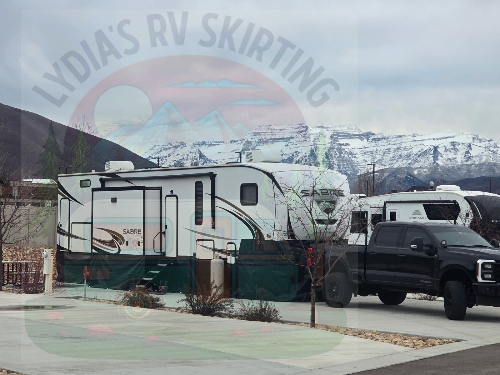Standard Fifth Wheel RV Camper Skirting Set