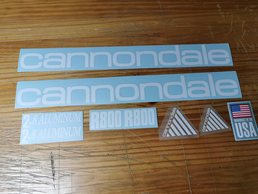Cannondale R800 white kit decal sticker vinyl stickers stickers ステッ Cannondale R800 white kit decal sticker vinyl stickers stickers ステッ