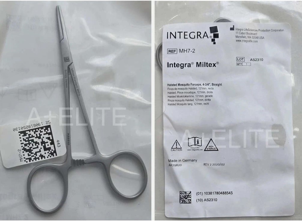 10Pcs Miltex Halsted Mosquito Forceps 4-3/4