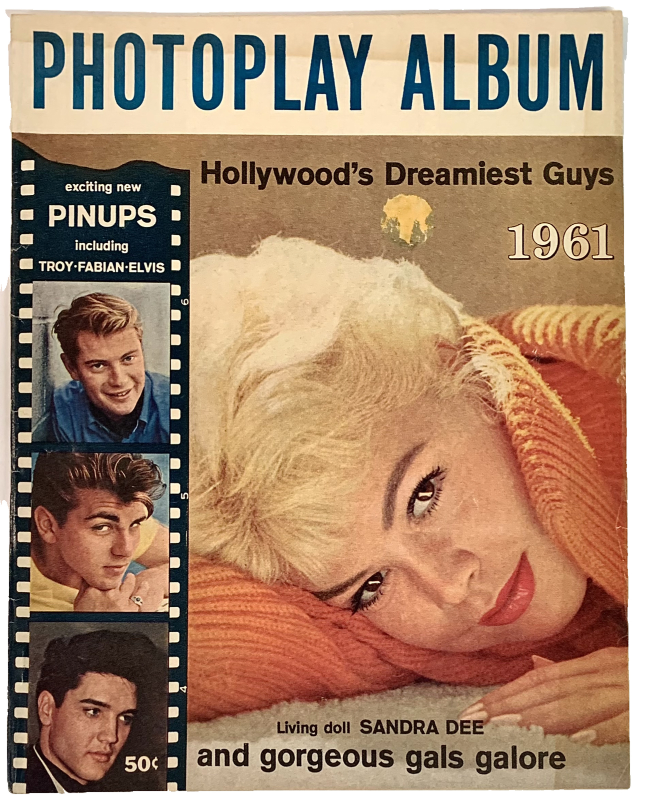 Photoplay Annual 1961 Sandra Dee Elvis Fabian Tab Hunter Troy Donahue 96 Pages Photoplay Annual 1961 Sandra Dee Elvis Fabian Tab Hunter Troy Donahue 96 Pages