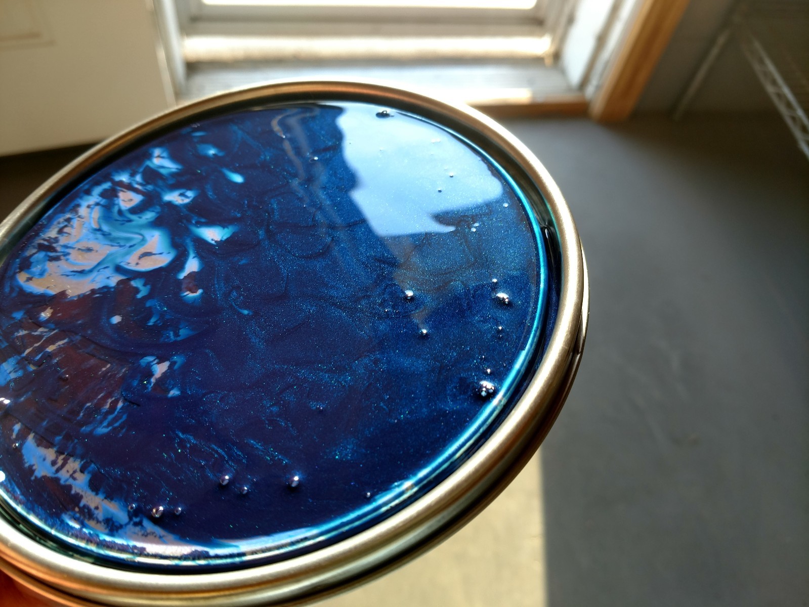 Dark Blue Pearl Ford Code DX Basecoat 1 Gallon Dark Blue Pearl Ford Code DX Basecoat 1 Gallon