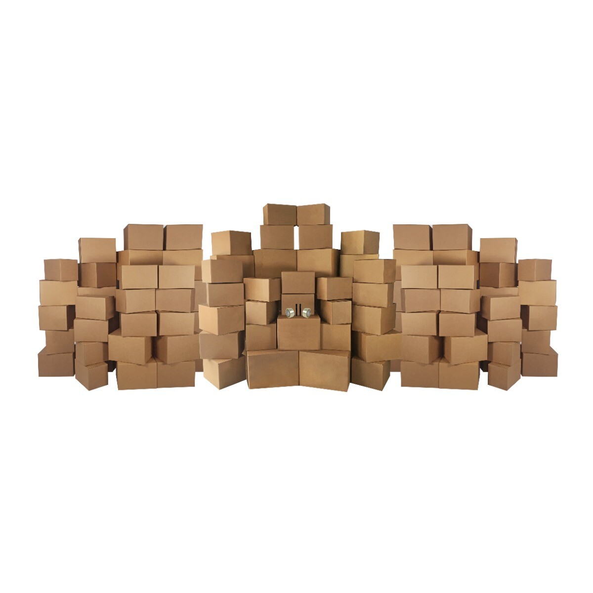 UBMOVE 10 Room Economy Kit 116 Moving Boxes, Tape, Bubble and Markers