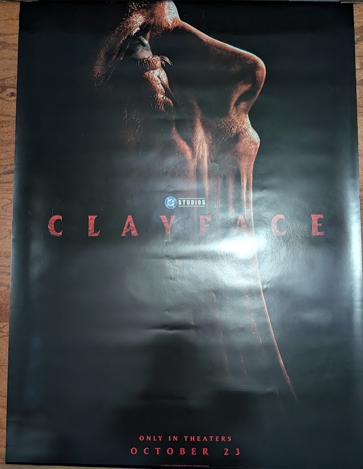 Clayface Movie Poster DC Studios 27x40 DS Clayface Movie Poster DC Studios 27x40 DS