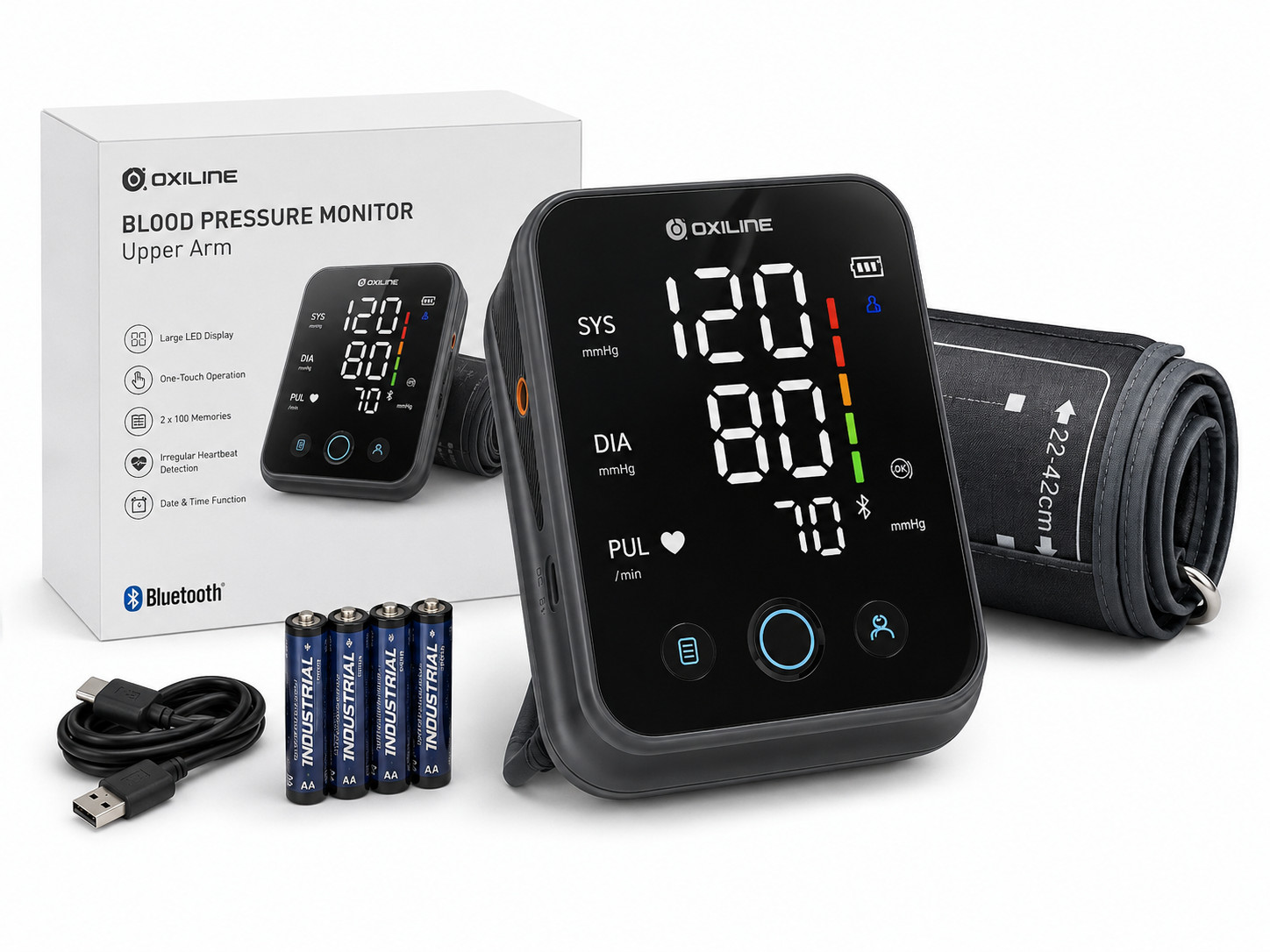 Pressure XS Pro - Smart Blood Pressure Monitor Medical Device