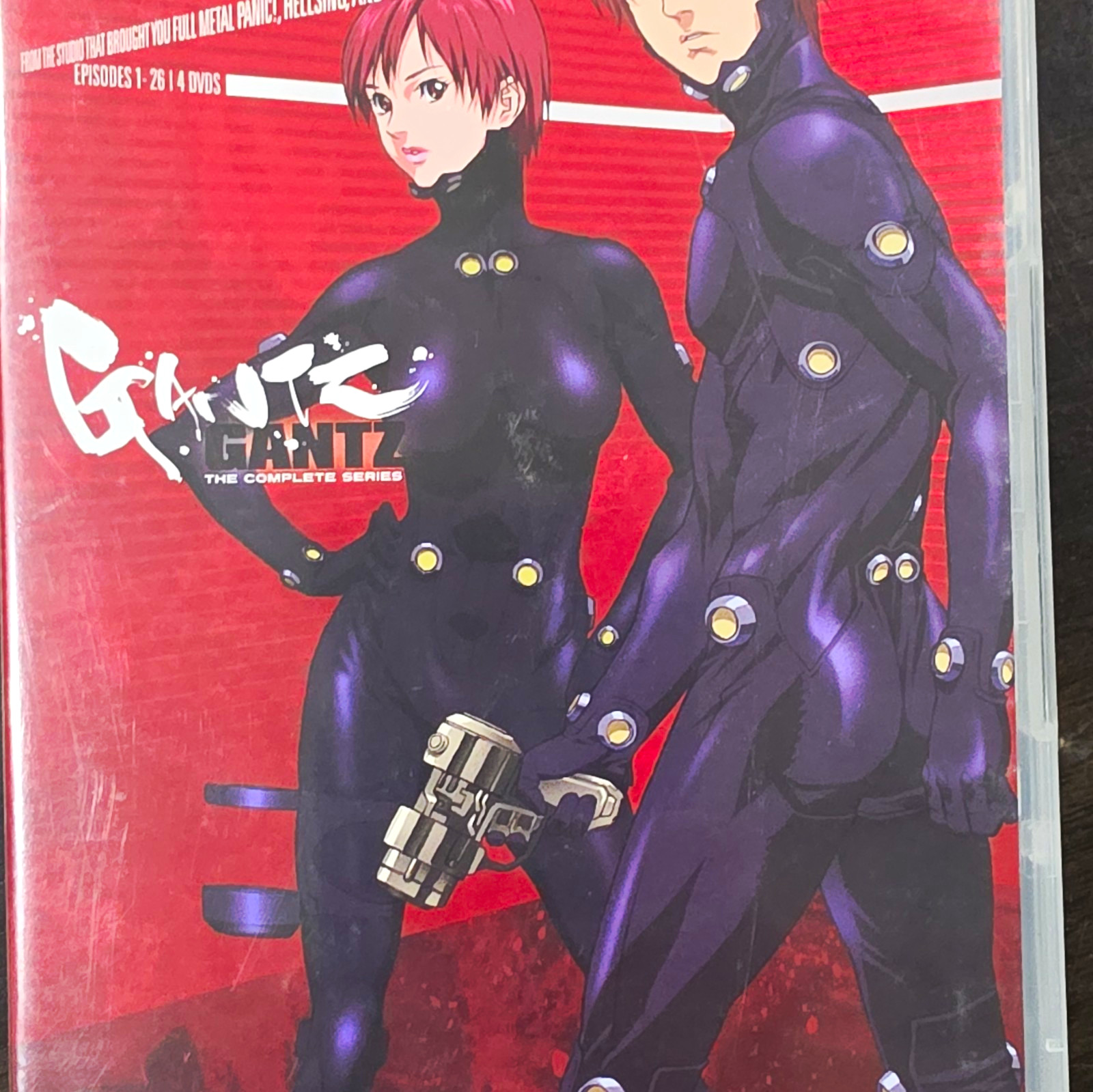 FUNimation Gantz: The Complete Series DVD Set Discs 1-4 w/ Trailers FUNimation Gantz: The Complete Series DVD Set Discs 1-4 w/ Trailers