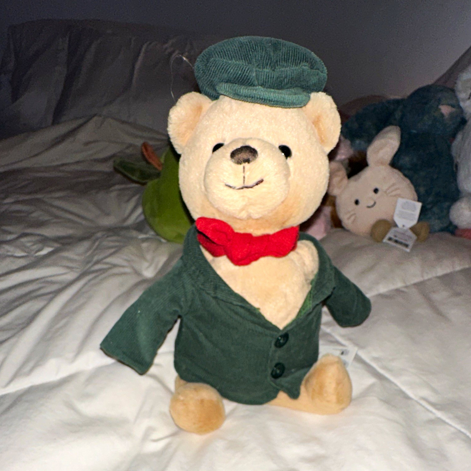 RETIRED RARE HTF Jellycat Dickensian Bear D2BR NWT RETIRED RARE HTF Jellycat Dickensian Bear D2BR NWT