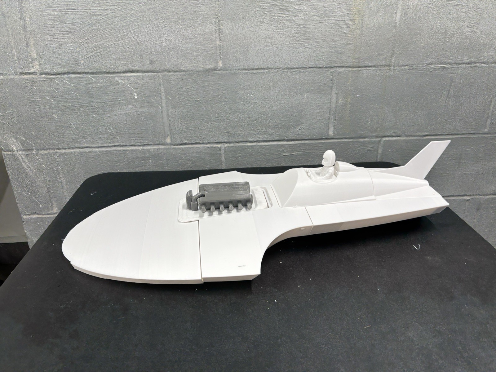 Vintage Shovelnose Hydroplane RC Boat Hull Kit – 28
