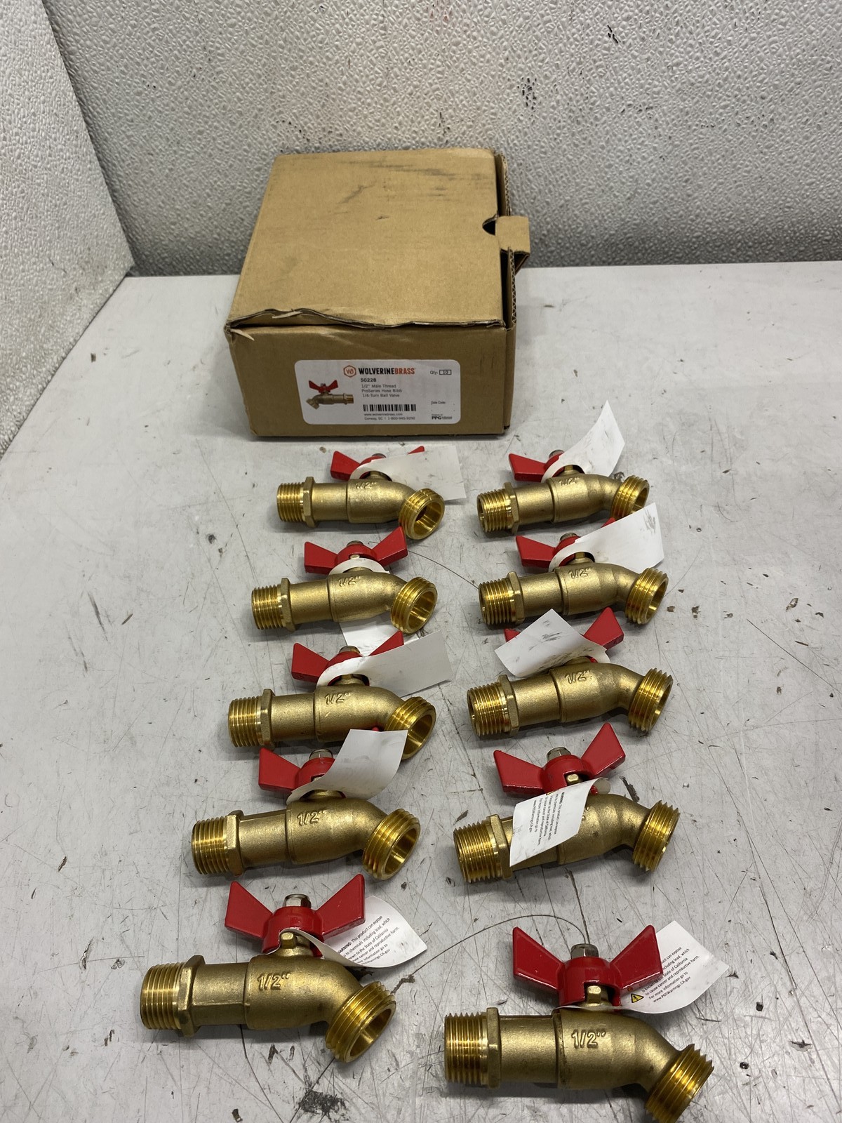 Wolverine Brass 50228 1/2\