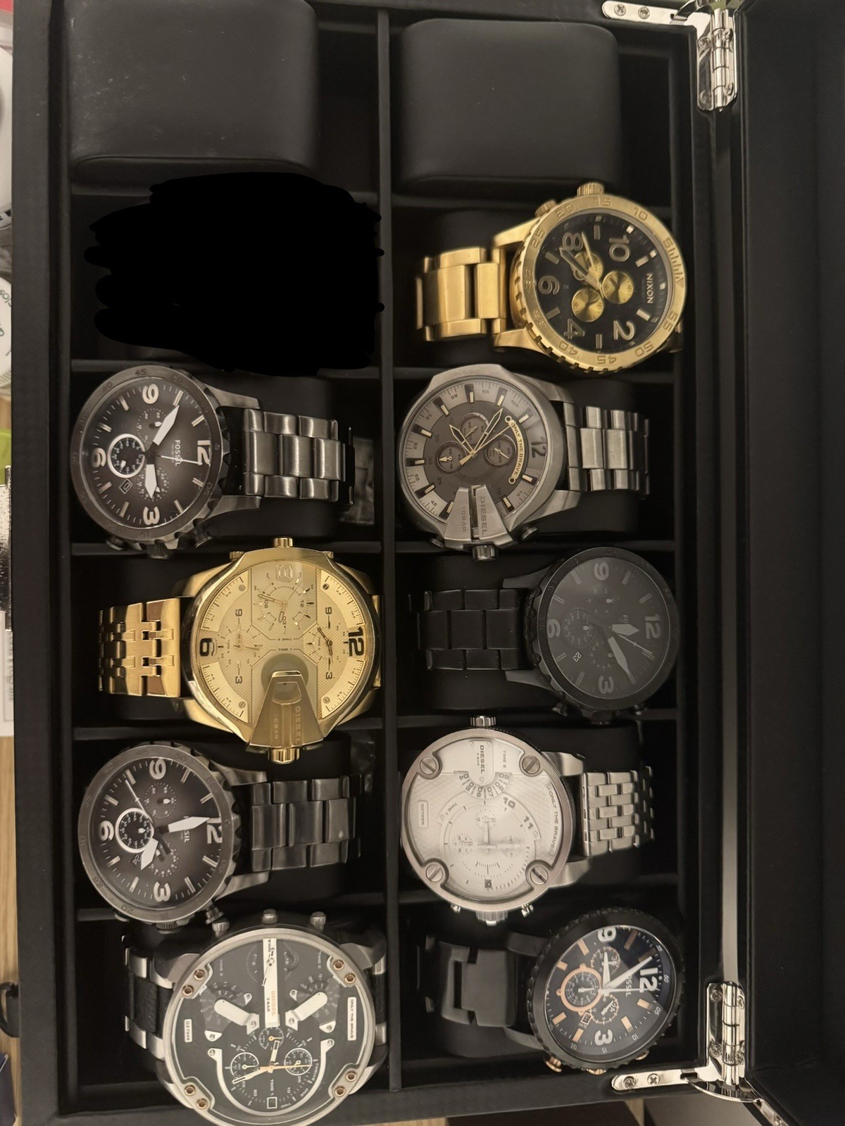 Men’s Watch Collection Lot - Nixon - Diesel - Fossil