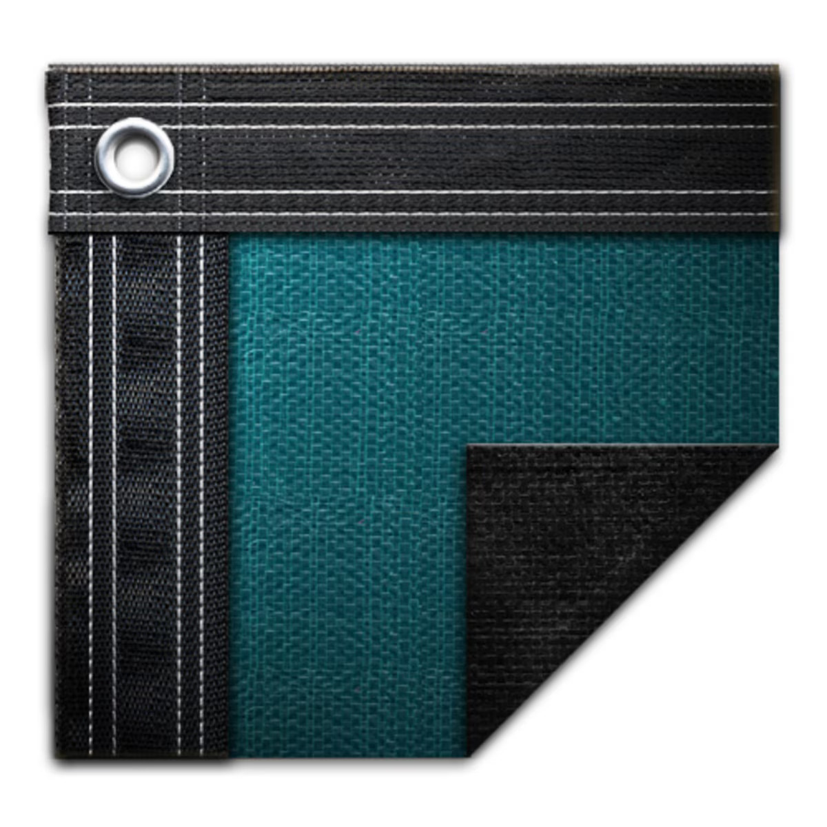 20\' x 40\' Rectangle In-Ground Swimming Pool Winter Cover 15 Year - Teal Green
