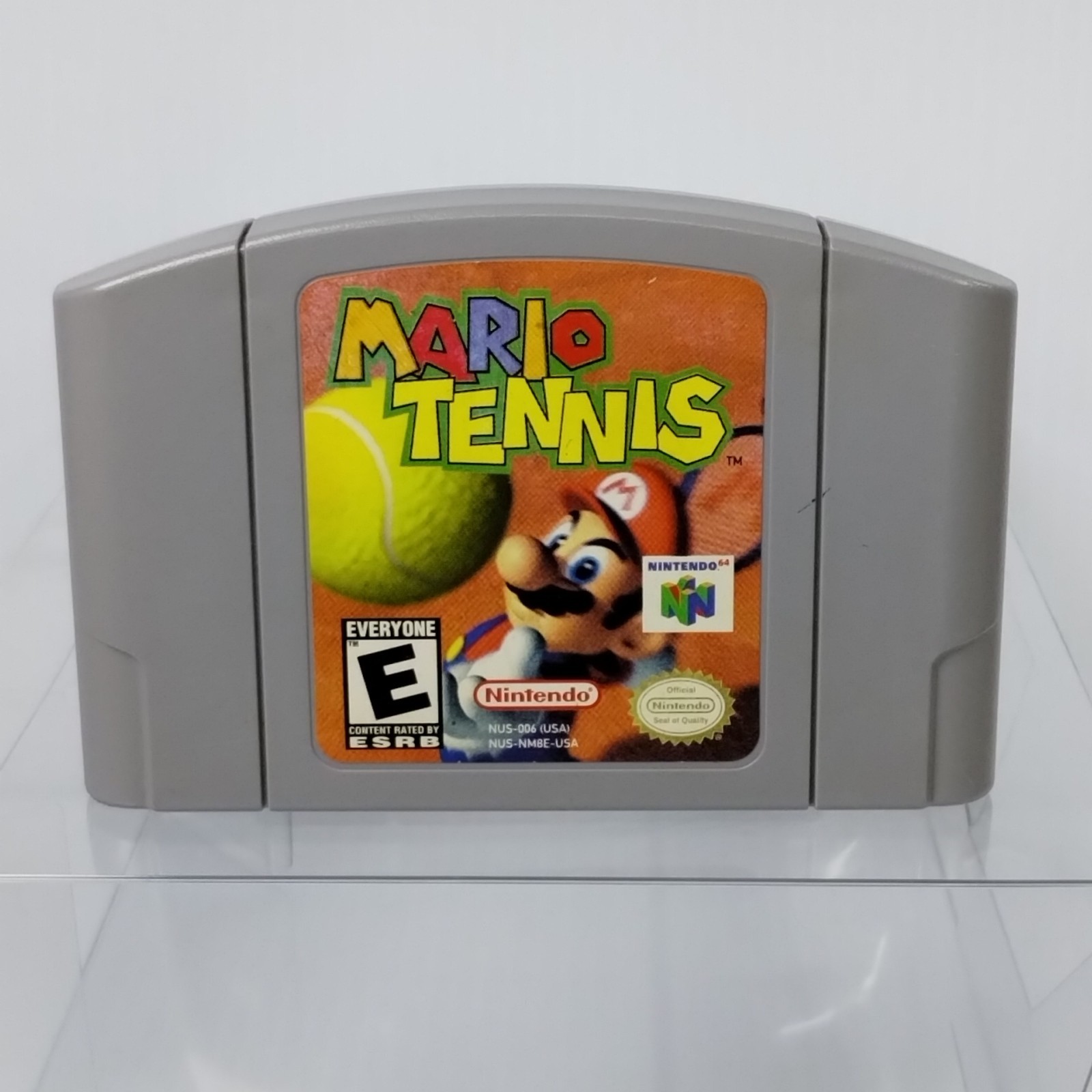 Mario Tennis (Nintendo 64 N64) Cart Only - Tested - Mario Tennis (Nintendo 64 N64) Cart Only - Tested -