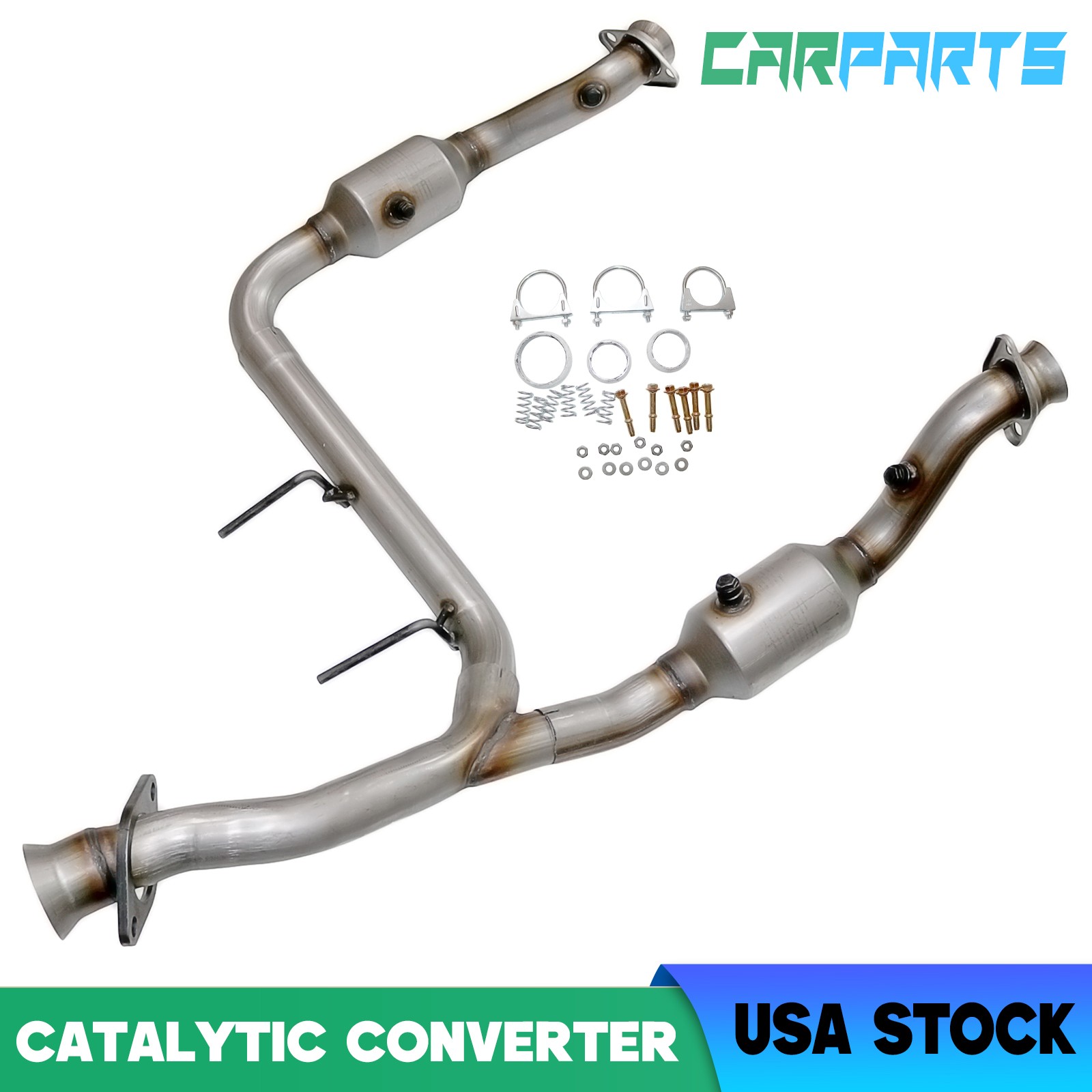 2Pcs Catalytic Converter for Ford F-150 2015-2020 3.5L Turbocharged Left & Right
