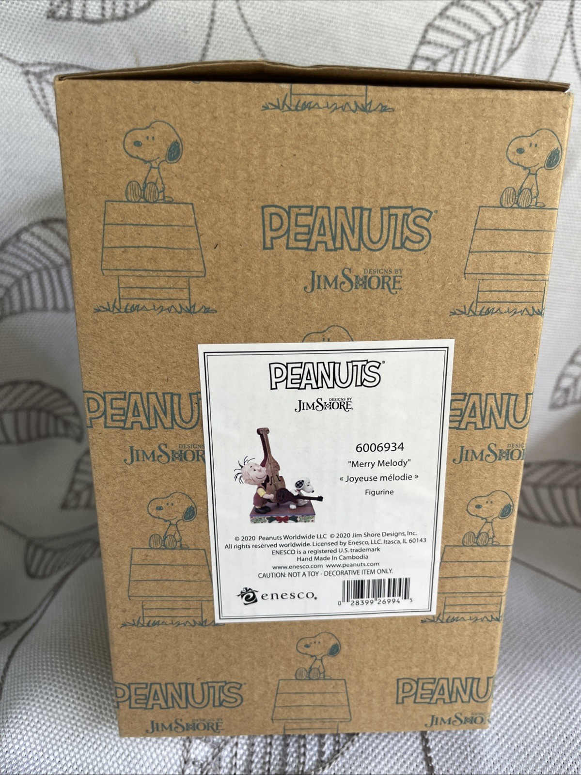 Jim Shore Peanuts Pig Pen & Snoopy Merry Melody Figurine 6006934 BRAND NEW Jim Shore Peanuts Pig Pen & Snoopy Merry Melody Figurine 6006934 BRAND NEW