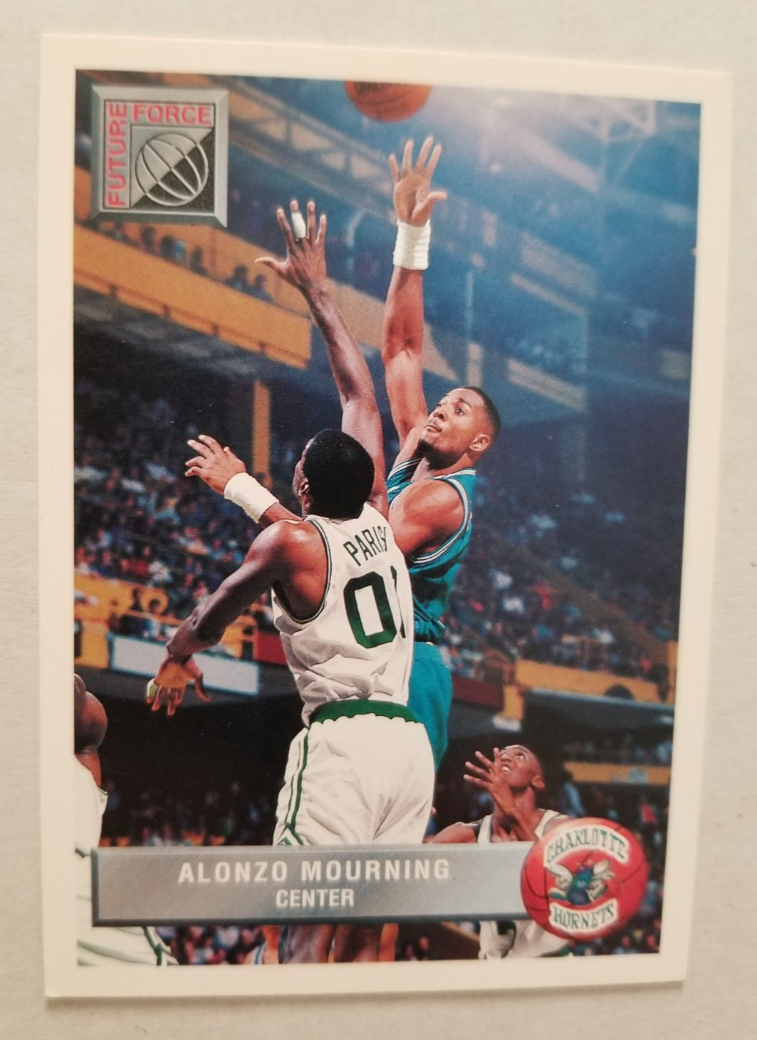 Alonzo Mourning 1992-93 Upper Deck McDonald\'s #P44 Rookie Hornets