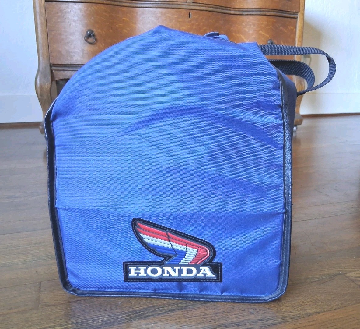Honda Line Weekender Carry Bag Blue Rear Seat Trunk Hondaline Vintage