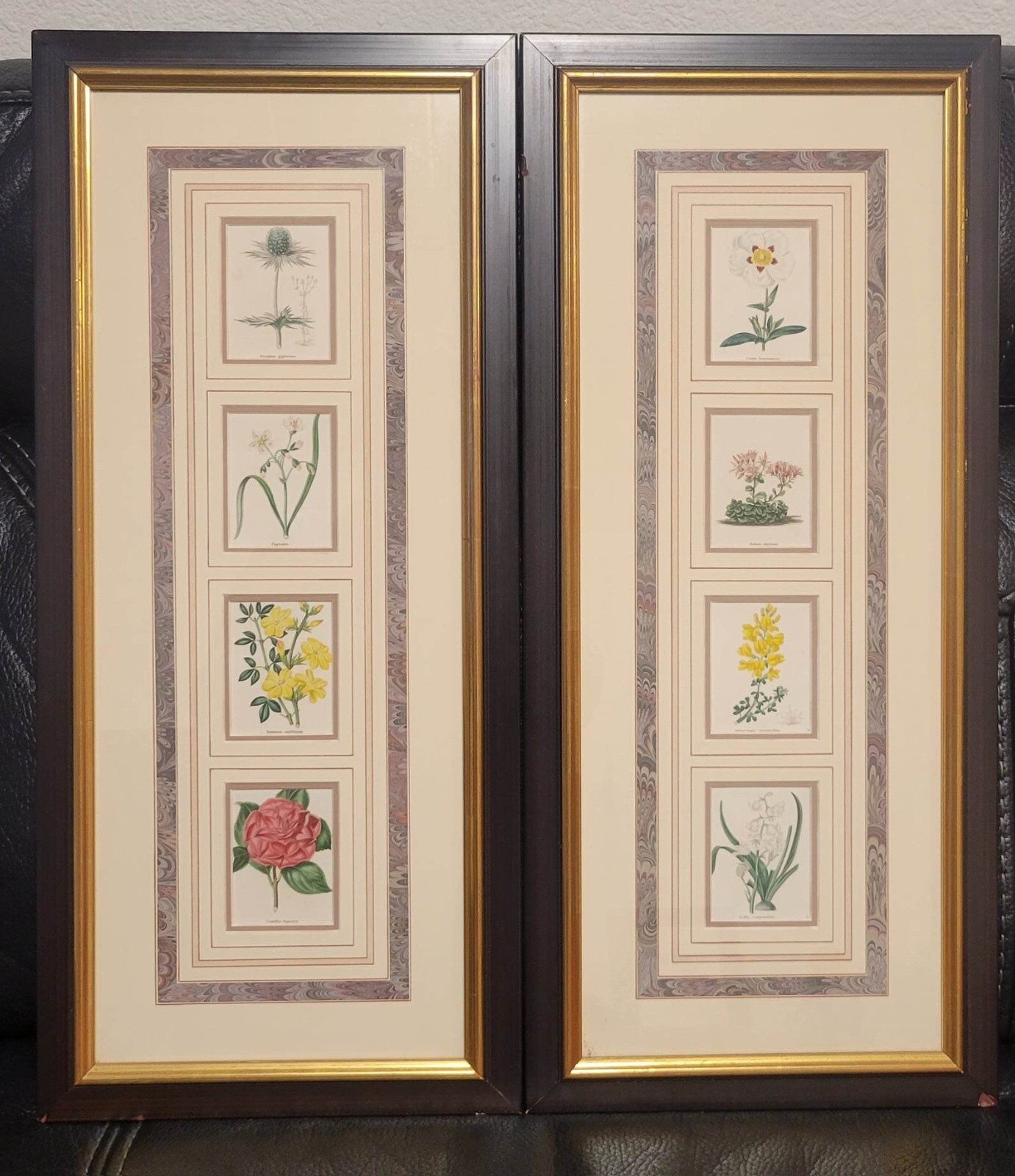Lot Of 2 Ethan Allen Home Collection Wall Art 10 3/4x24 inches Lot Of 2 Ethan Allen Home Collection Wall Art 10 3/4x24 inches