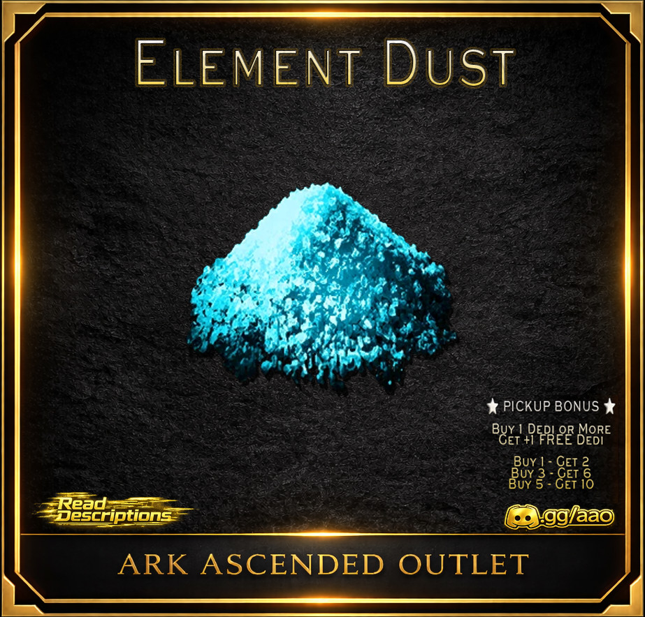 Element Dust-Ark Survival Ascended PVE-Resources- ASA XBOX/PS5/PC-Official-AAO