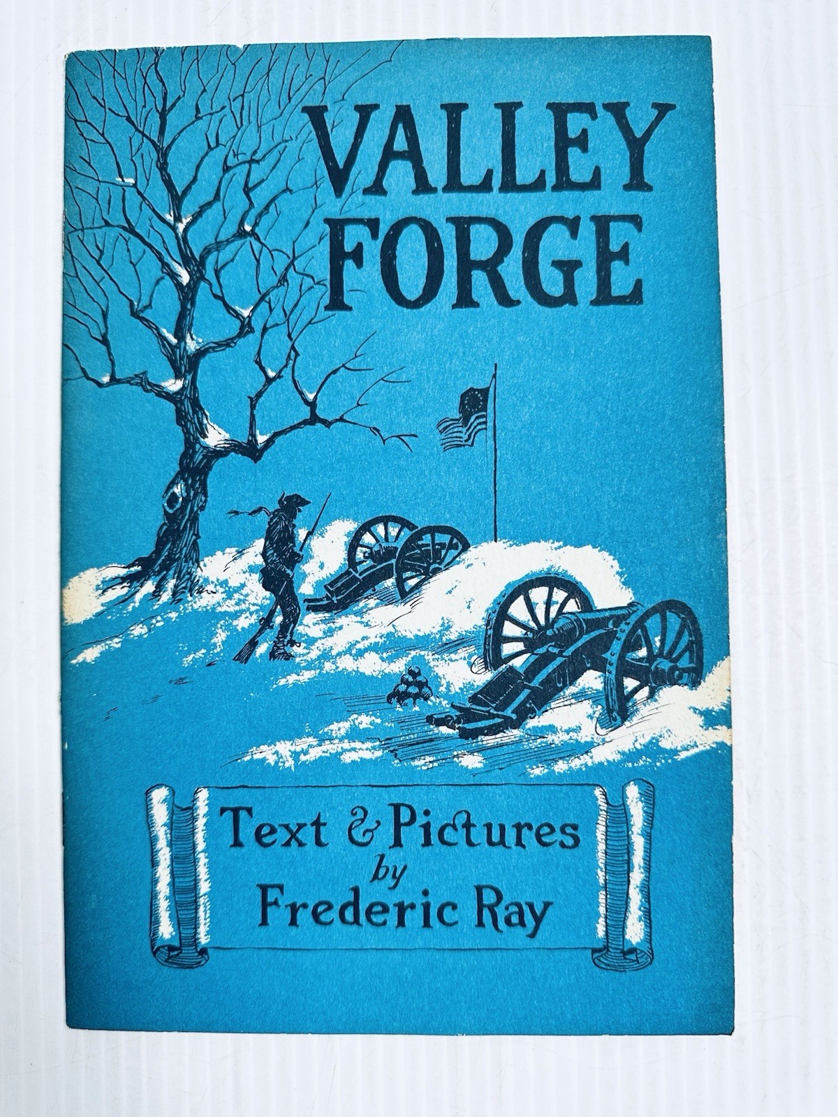 Vintage 1951 VALLEY FORGE Book by Frederic Ray PB booklet paperback 1ST EDITION