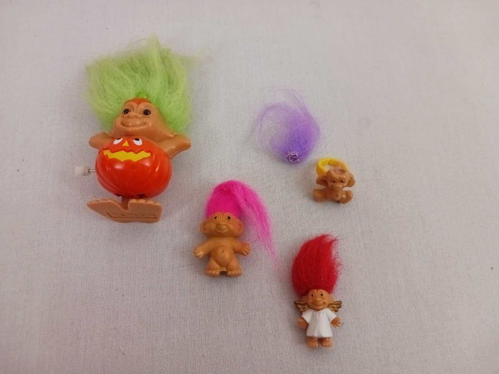 Pumpkin Toll Kid\'s Meal Windup Toy Russ Troll Lot
