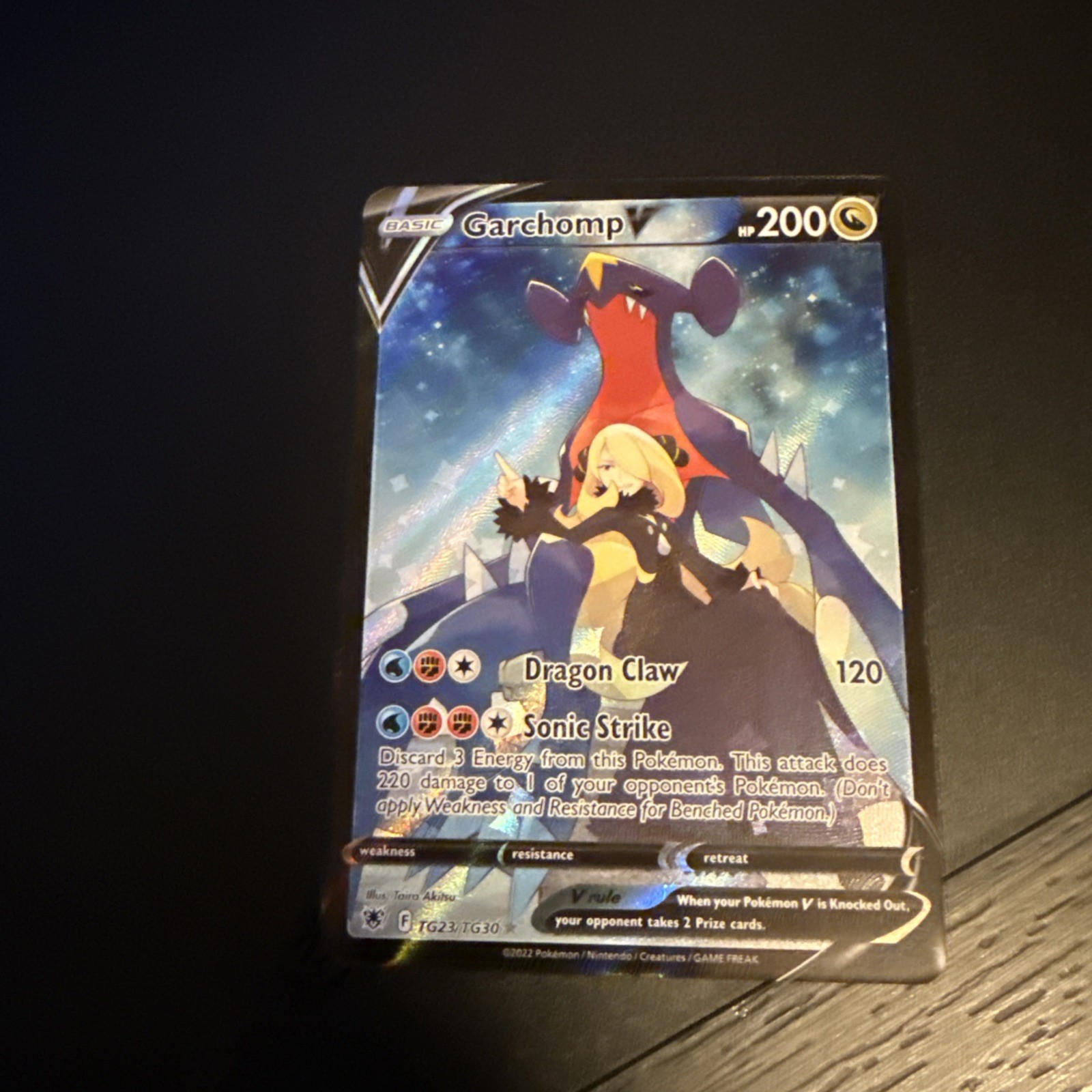 Garchomp V (TG23/TG30) [Sword & Shield: Astral Radiance]