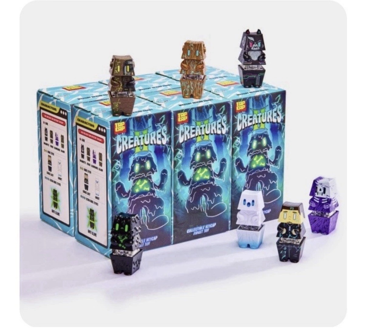 TapCap Creatures II Mystery Box Blind Box Clicky Collectible Switch Toy IN-HAND