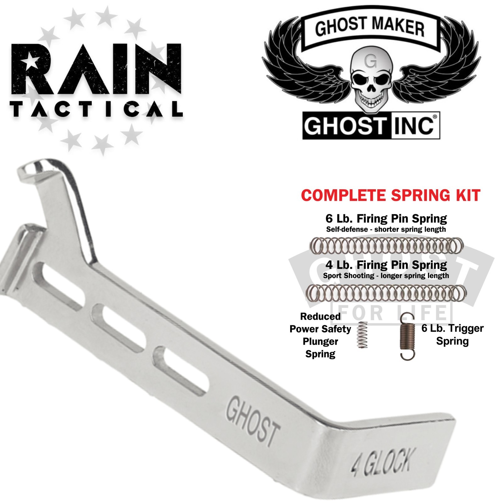 Ghost Ranger 4.5lb Connector & Springs for Glock Gen 1-6 & V