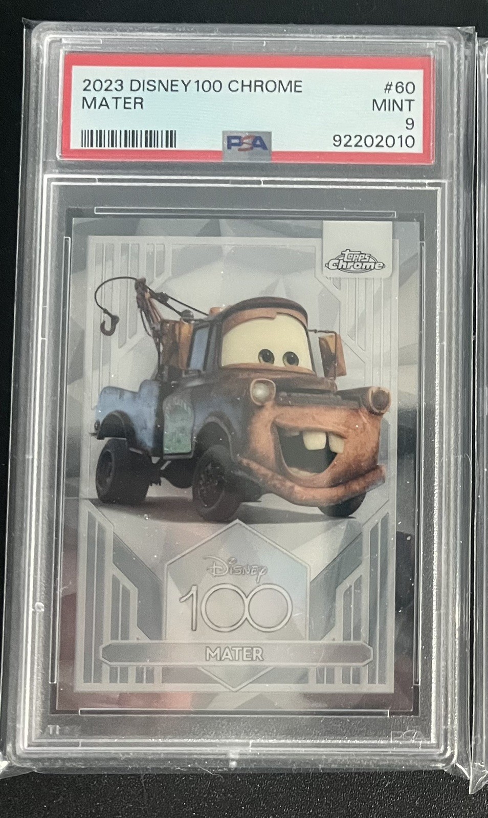 2023 Disney 100 Chrome Mater PSA 9