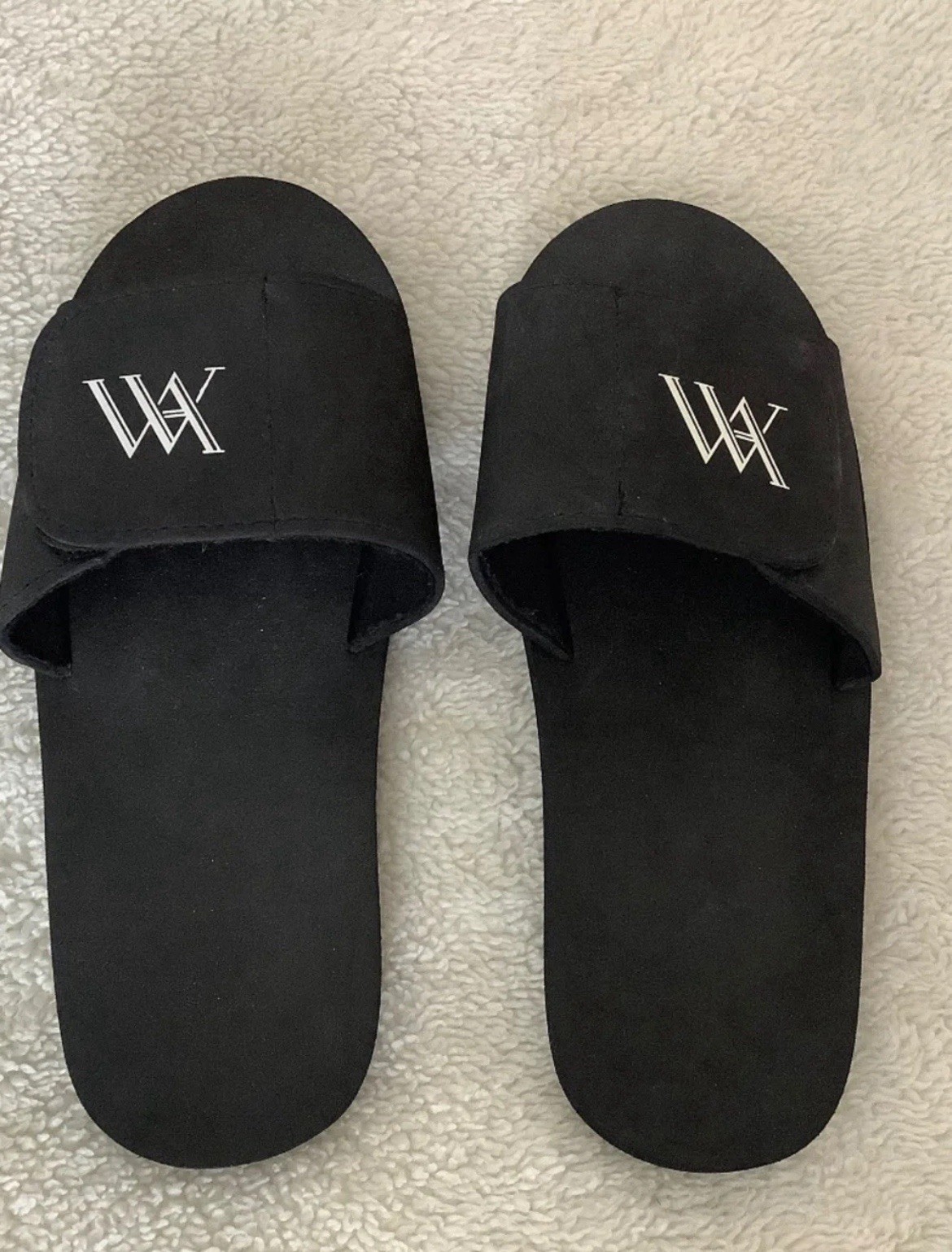 Waldorf Astoria Spa Slides Slippers Adjustable strap Waldorf Astoria Spa Slides Slippers Adjustable strap