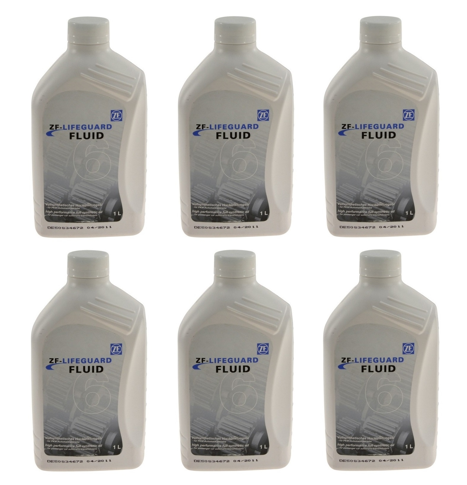 ZF 6-Liters Lifeguard 6 Automatic Transmission Fluid for Jaguar Land Rover