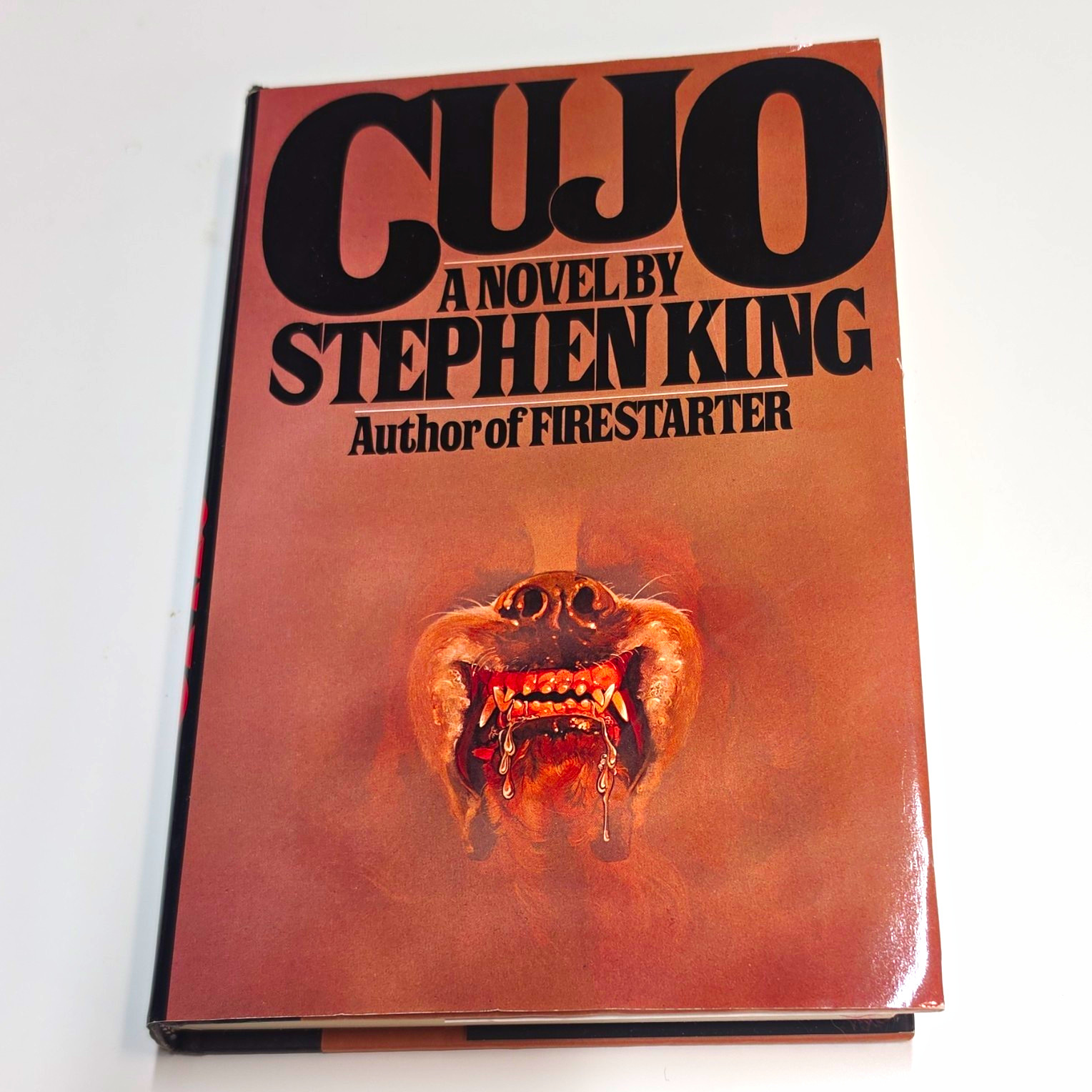 Stephen King Cujo Hardcover 1981 The Viking Press Novel w/ Dust Jacket Stephen King Cujo Hardcover 1981 The Viking Press Novel w/ Dust Jacket