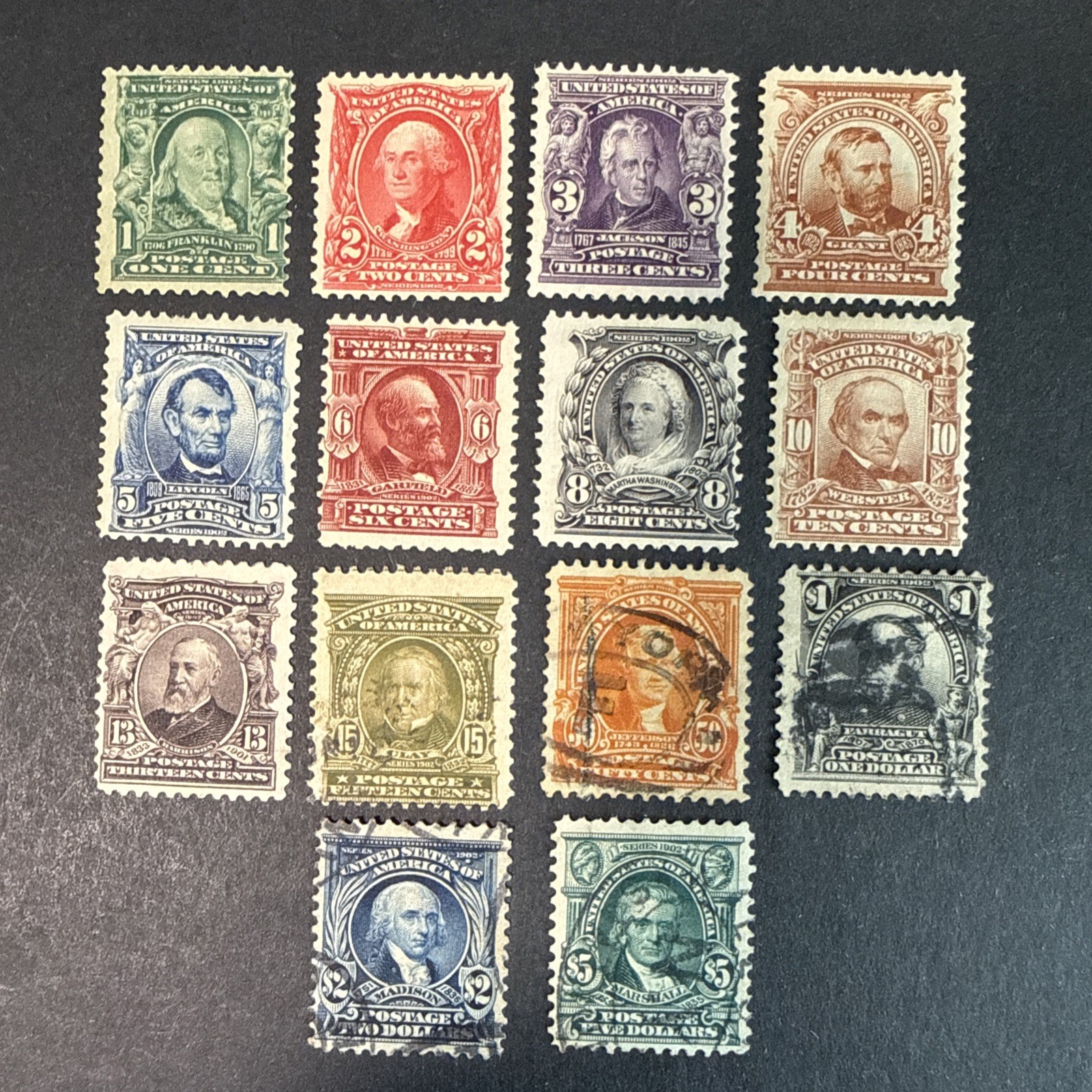 US Scott #300-313 MH/MNH And Used US Scott #300-313 MH/MNH And Used