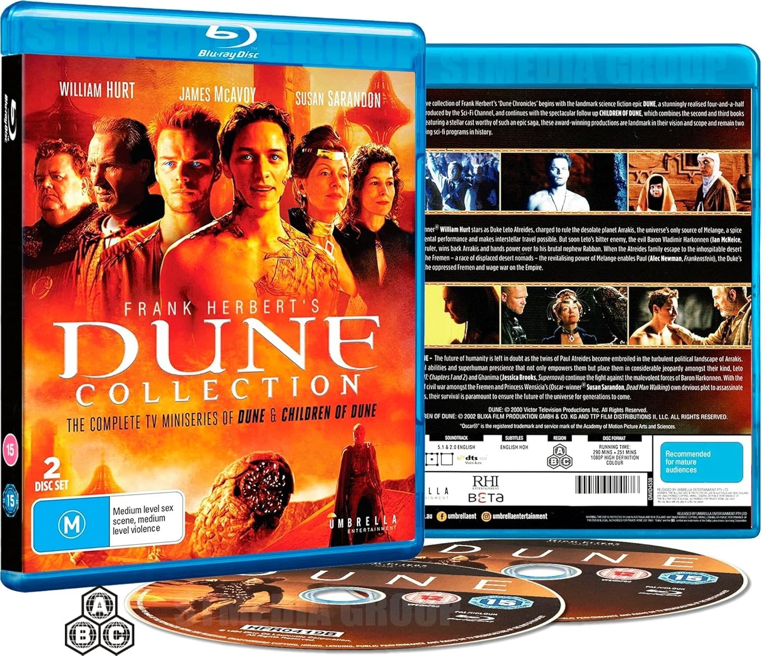 Frank Herbert's Dune Collection: The Complete TV Miniseries [Region Free]