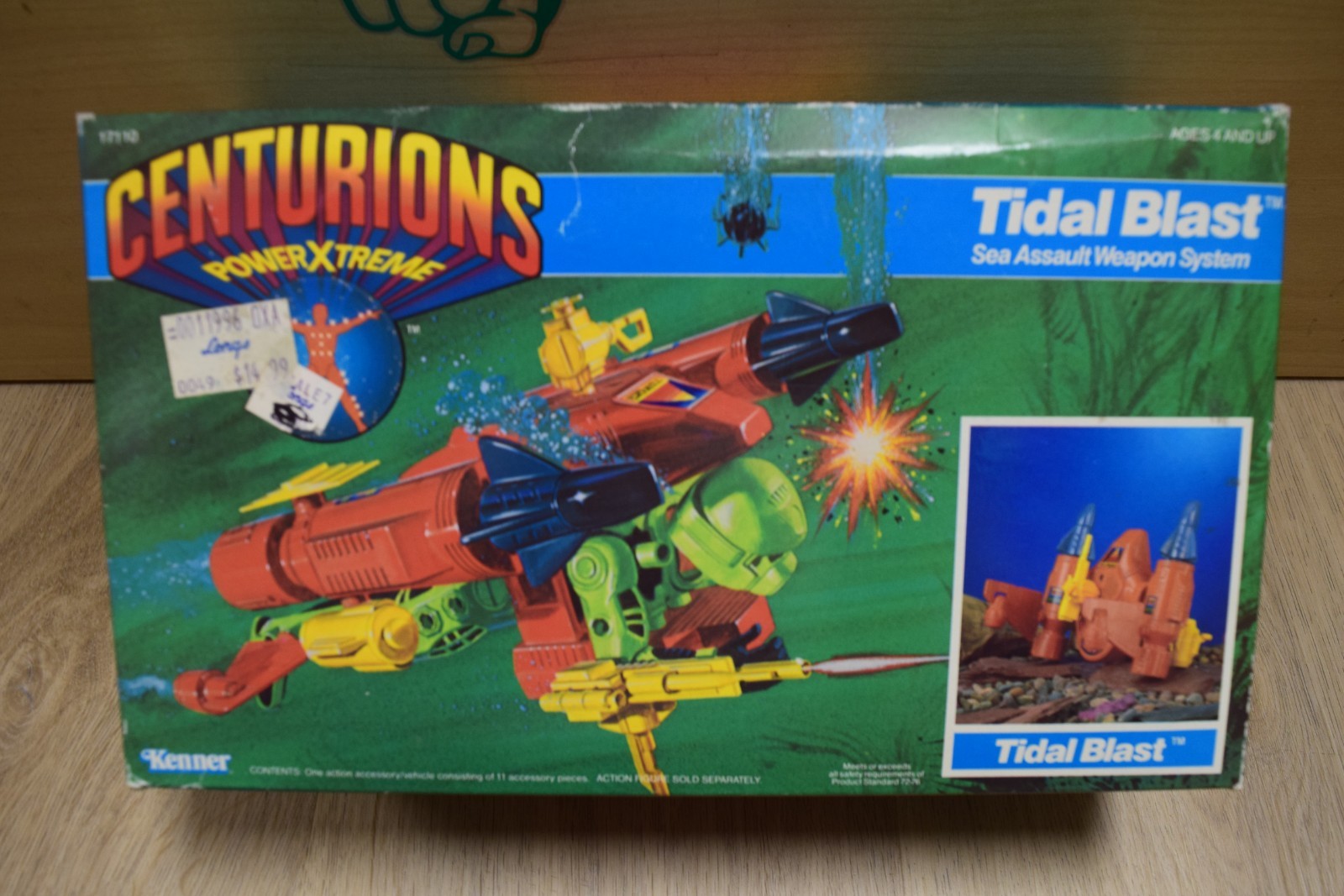 Tidal Blast Vintage Centurions Kenner Vehicle NEW Factory Sealed 1986 Unopened