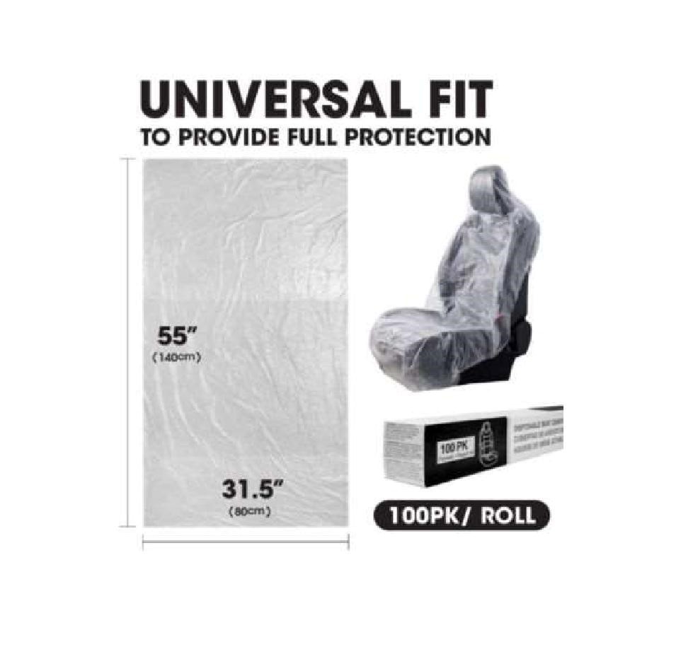 Disposable Car Seat Covers Bulk x6 100 Pack Disposable Car Seat Covers Bulk x6 100 Pack