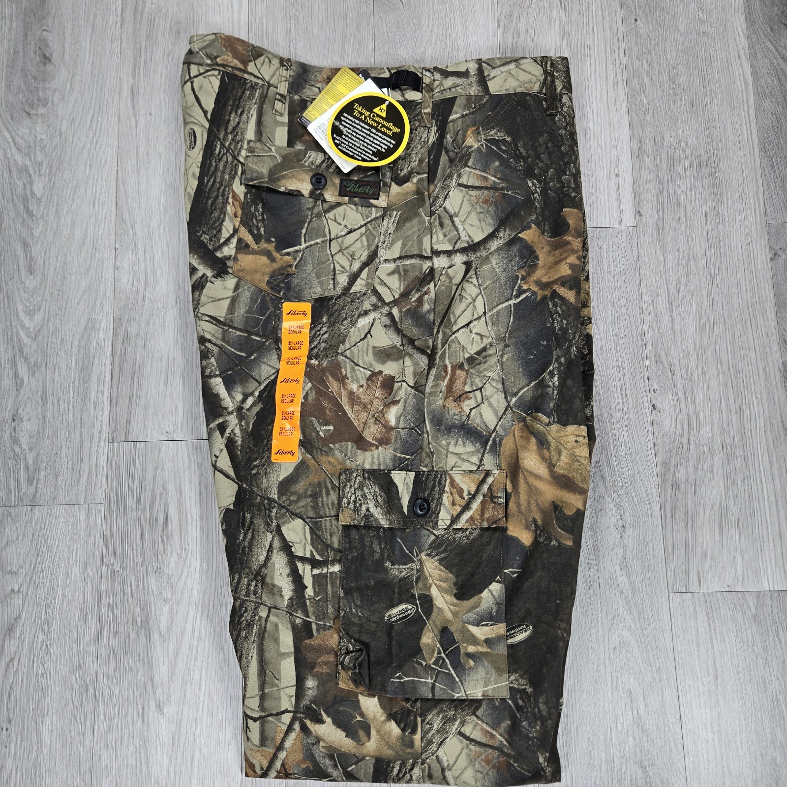 Vintage Liberty Cargo Pants  3XL Realtree Hardwoods Camo 2001 Deadstock 