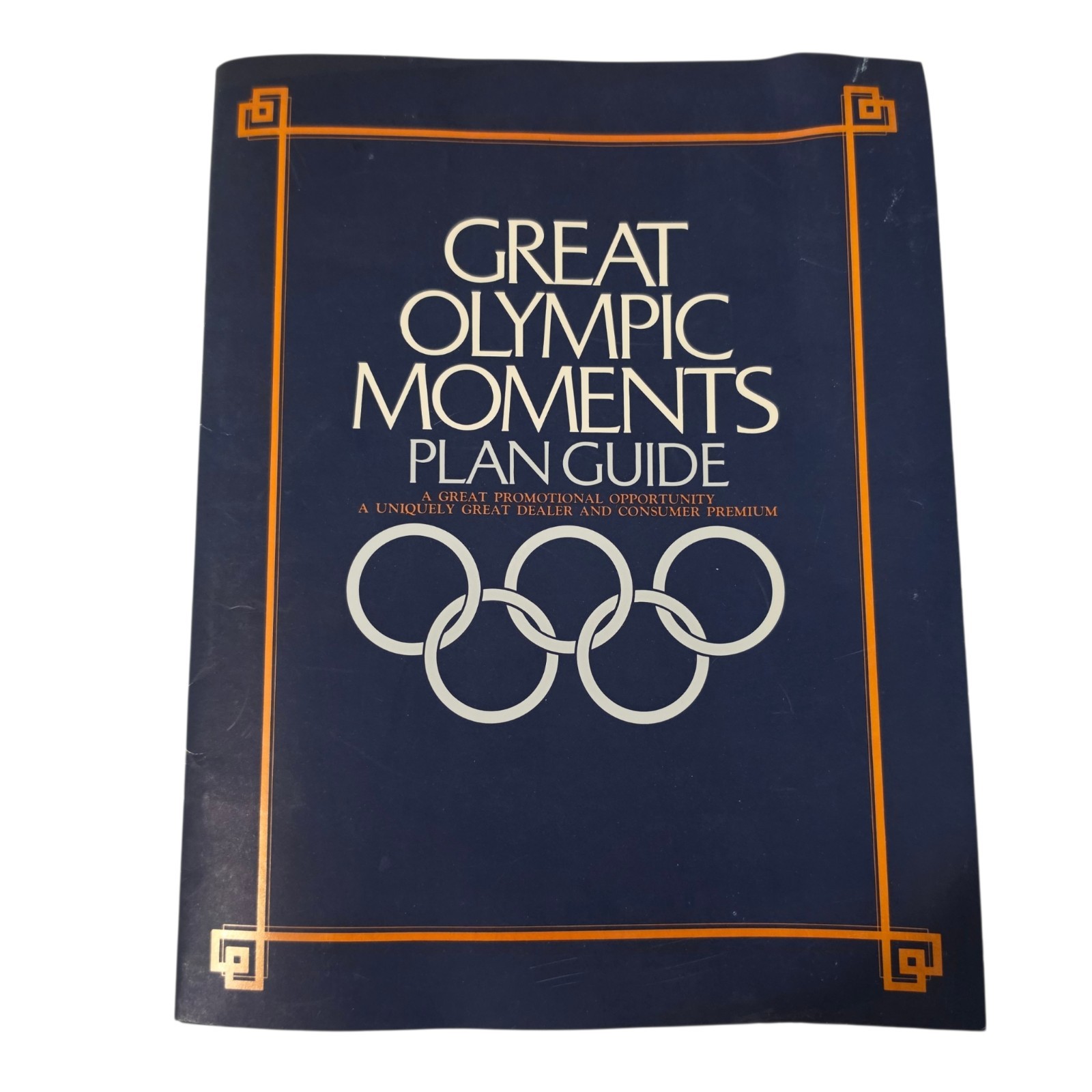 Franklin Mint Great Olympic Moments 1972 Dealer Promotional Kit Vintage Ephemera