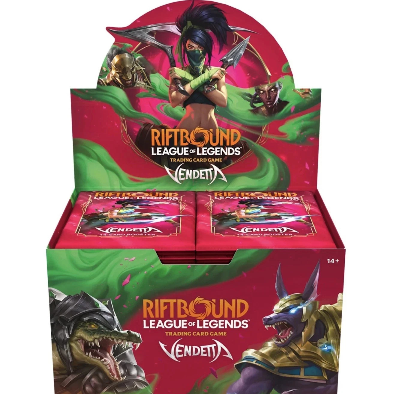 Riftbound League of Legends TCG: Vendetta Booster Box - Sealed Box | 24 Packs
