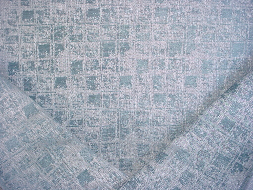 13-7/8Y Kravet Couture 35423 Sumi Reef Aqua Blue Chenille Upholstery Fabric