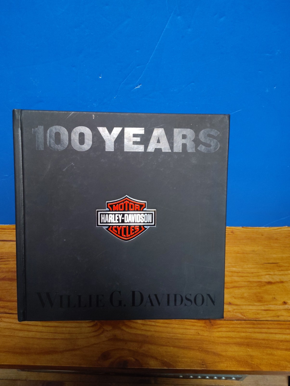 100 Years of Harley Davidson, Willie G. Hardcover Book 