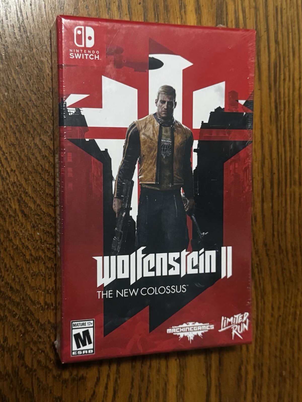 Switch Wolfenstein II The Colossus Steelbook Collectors Edition LRG #305 New