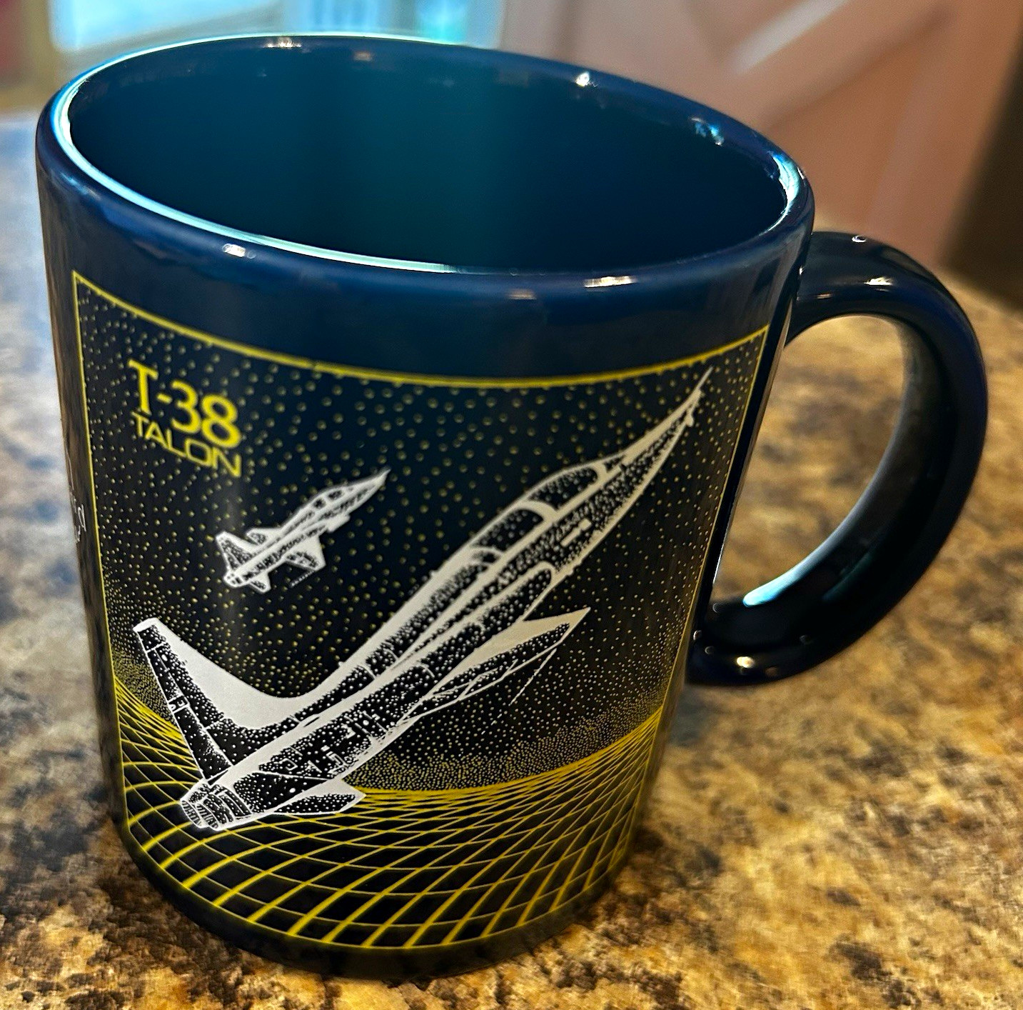 VTG 1988 Blackbird Mug T-38 Talon Sheppard AFB Texas Jet Pilot Training USAF