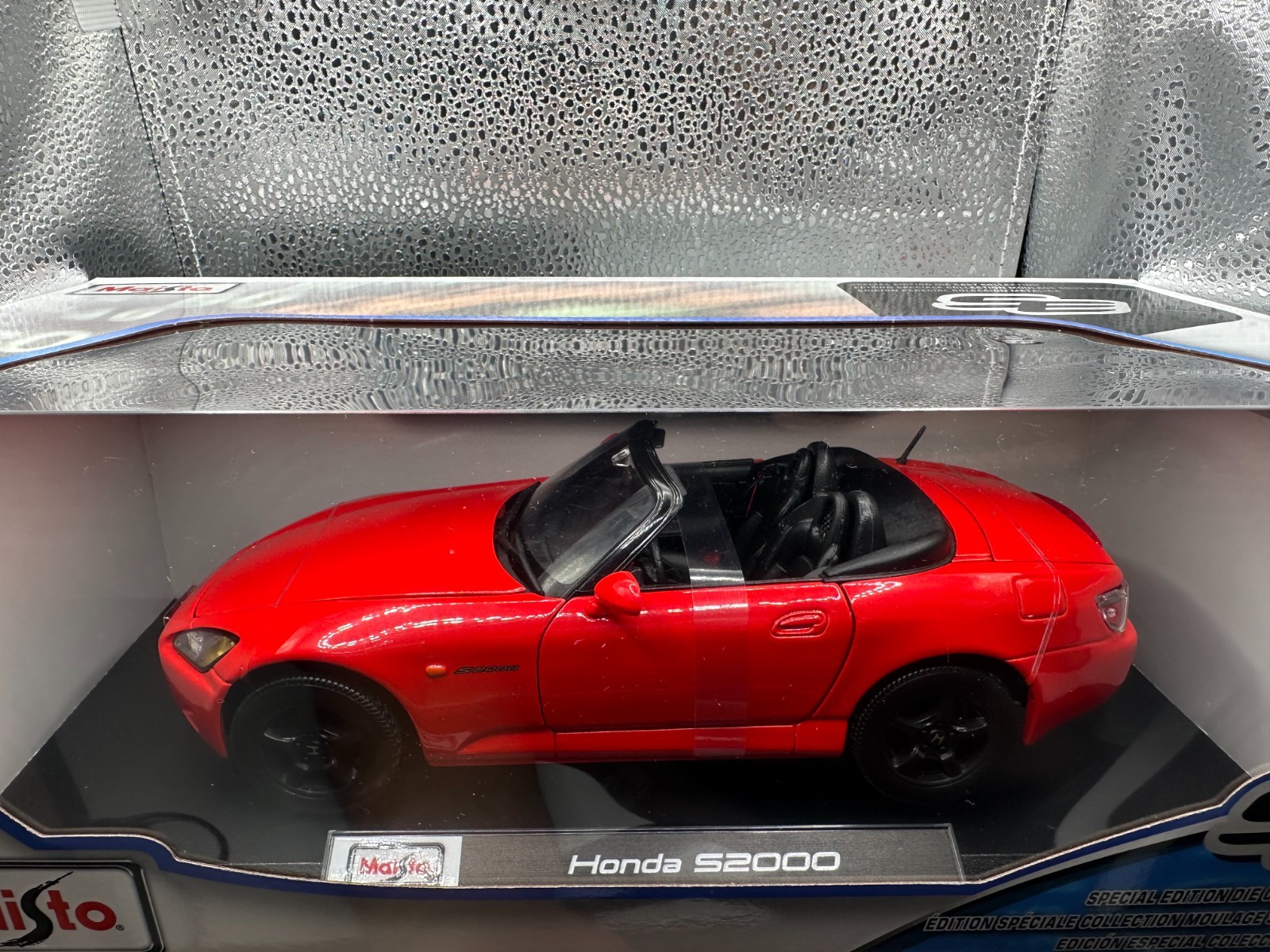 Maisto Honda S2000 1:18 Diecast Car Special Edition NIB Red