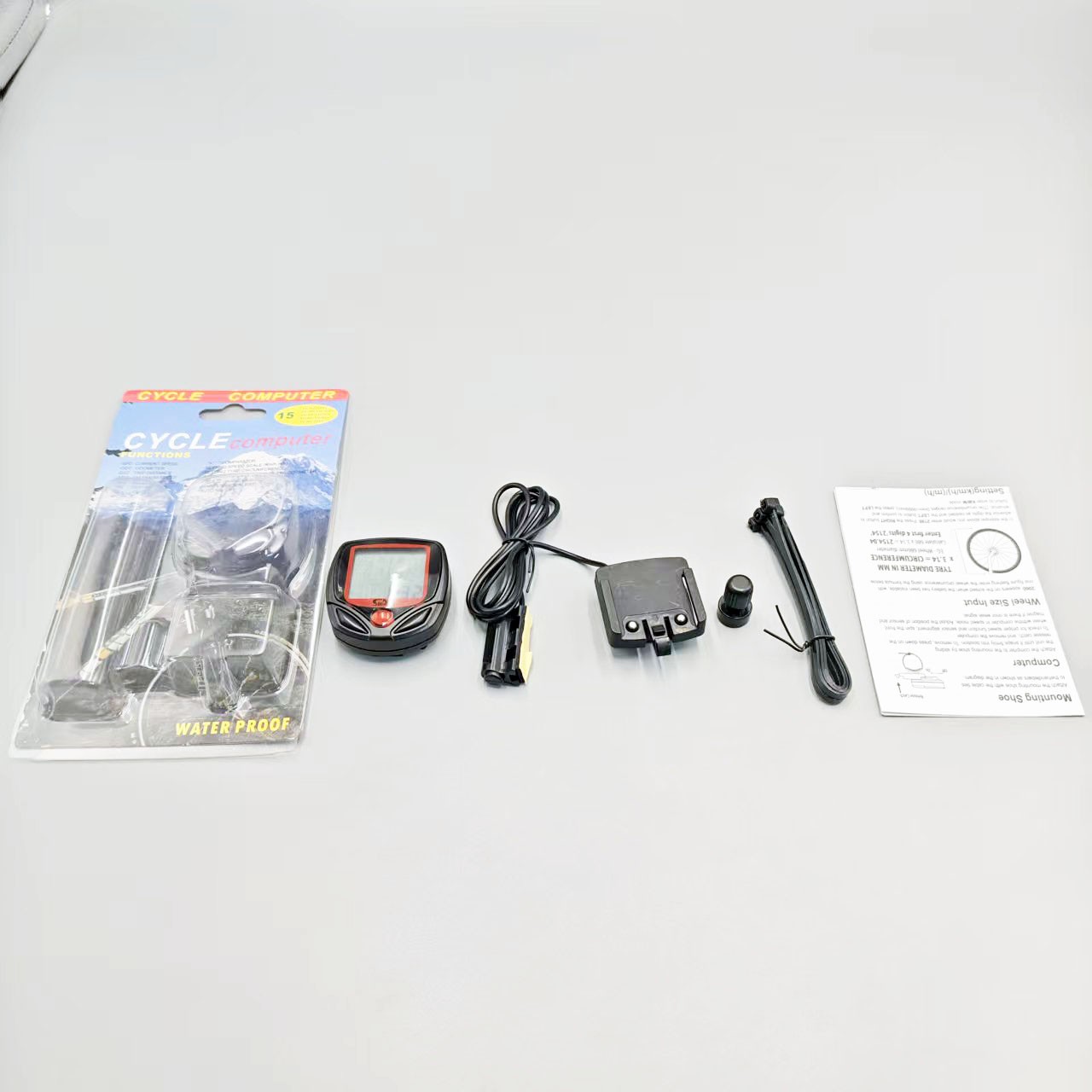 Bicycle Speedometer Cycle Digital Odometer Bike Computer Waterproof Touch