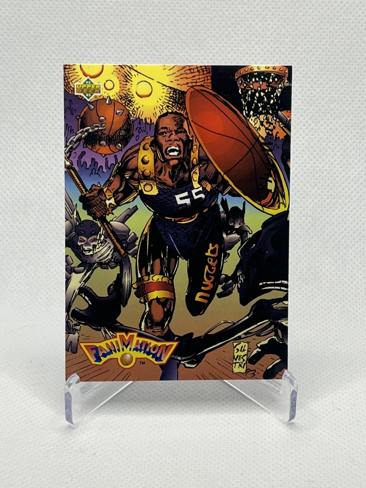 1992-93 Upper Deck FaniMation Dikembe Mutombo #509 HOF