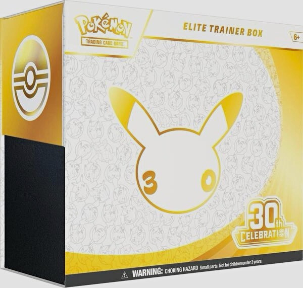 Pokémon TCG 30th Celebrations Elite Trainer Box English Pokémon TCG 30th Celebrations Elite Trainer Box English