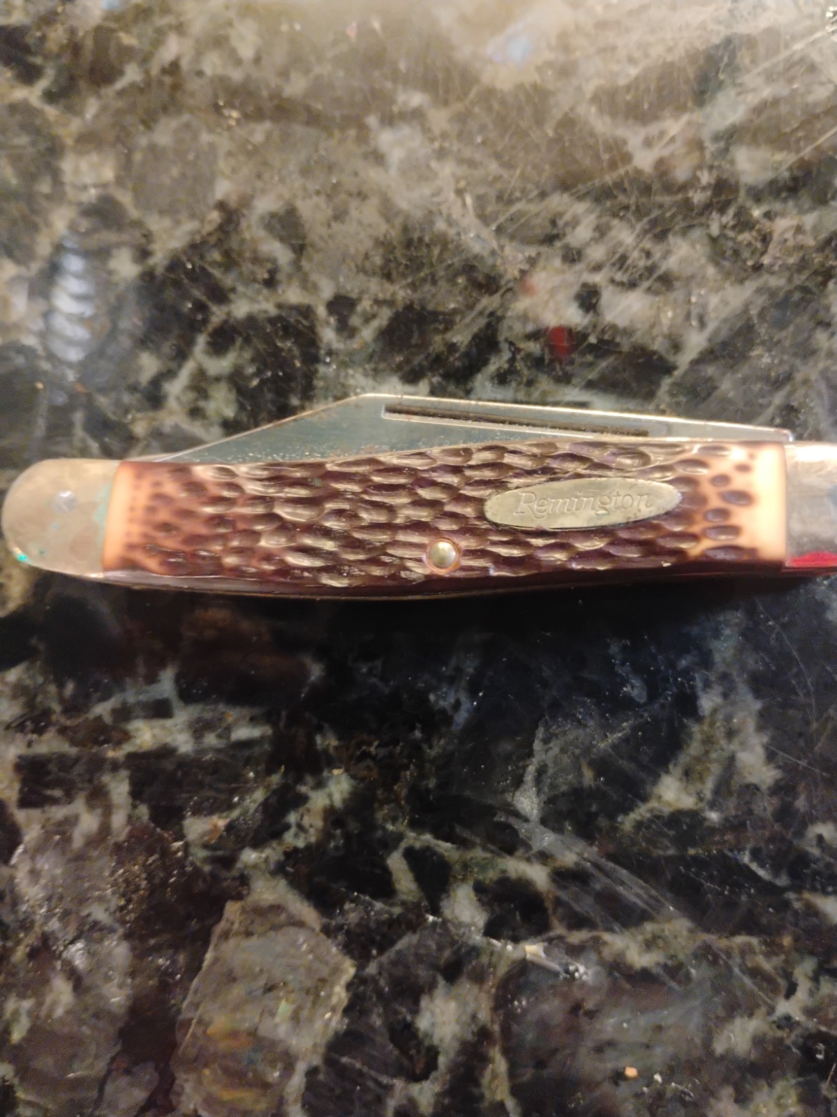 Remington USA Three Blade Stockman Knife Remington USA Three Blade Stockman Knife