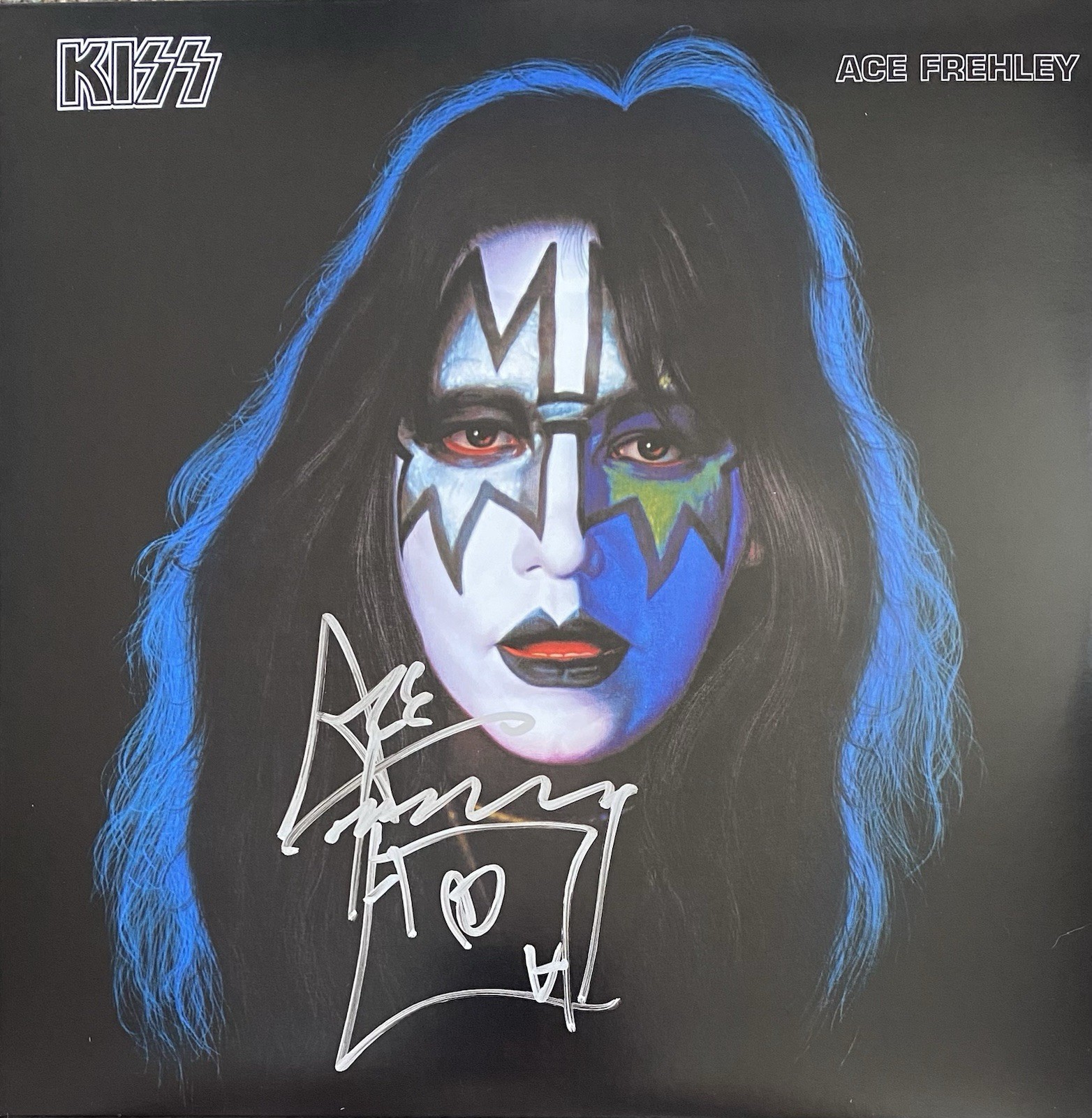ACE FREHLEY AUTOGRAPHED SIGNED KISS VINYL RECORD ALBUM - THE SPACEMAN