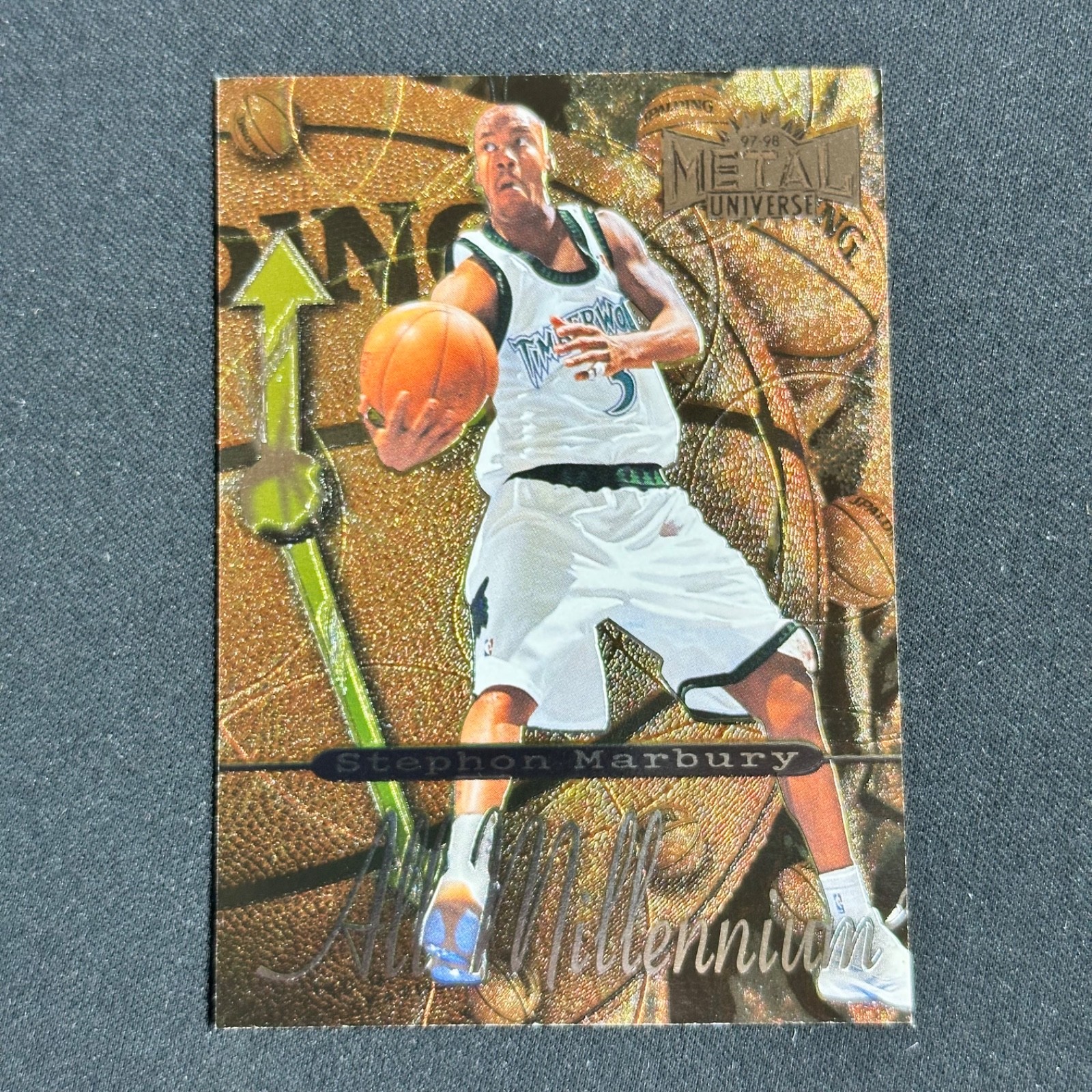 1997-98 Metal Universe Championship Preview All Millennium Stephon Marbury #1 AM