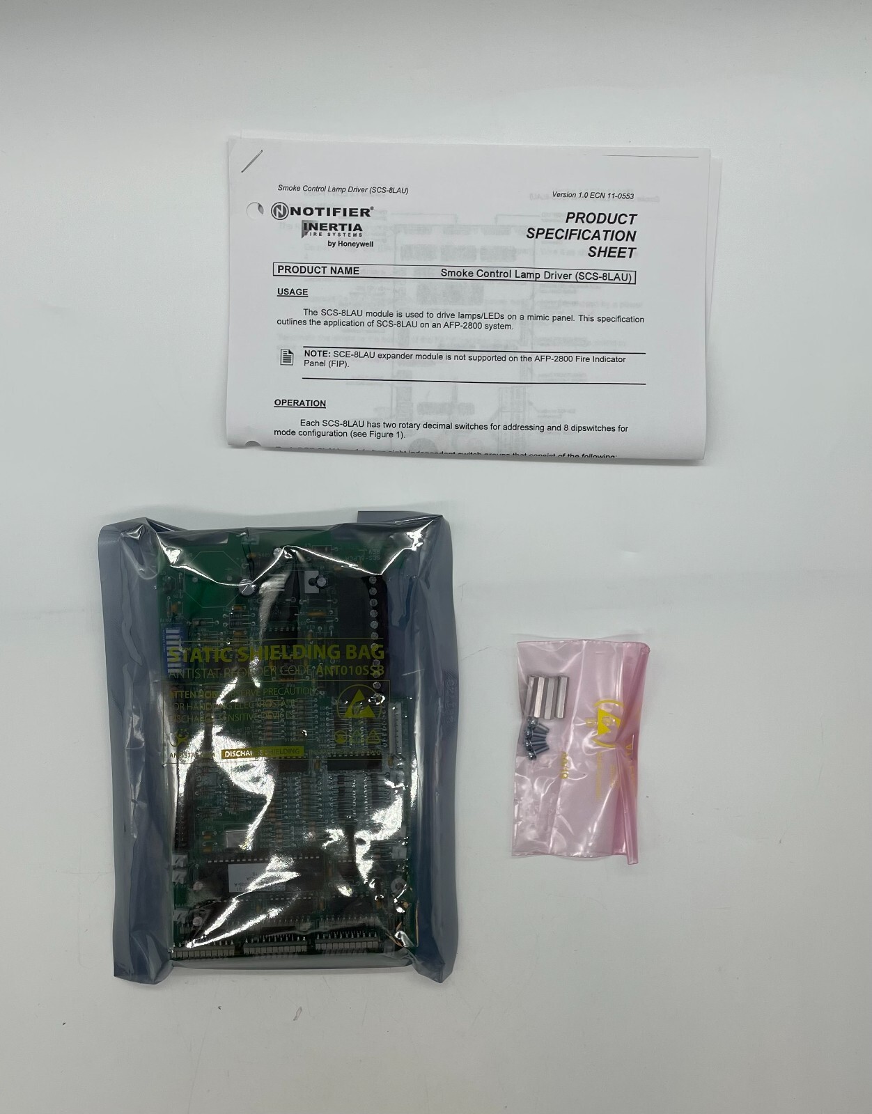 Notifier SCS-8LAU | Notifier SCS-8LAU |